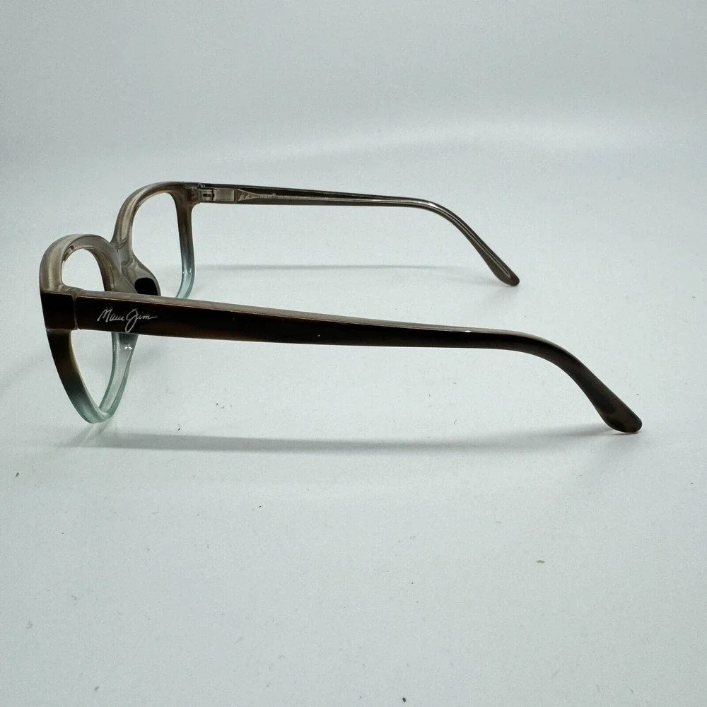Maui Jim Honi Brown Blue MJ758-22B 54-18-140 Italy Sunglasses H10352‎